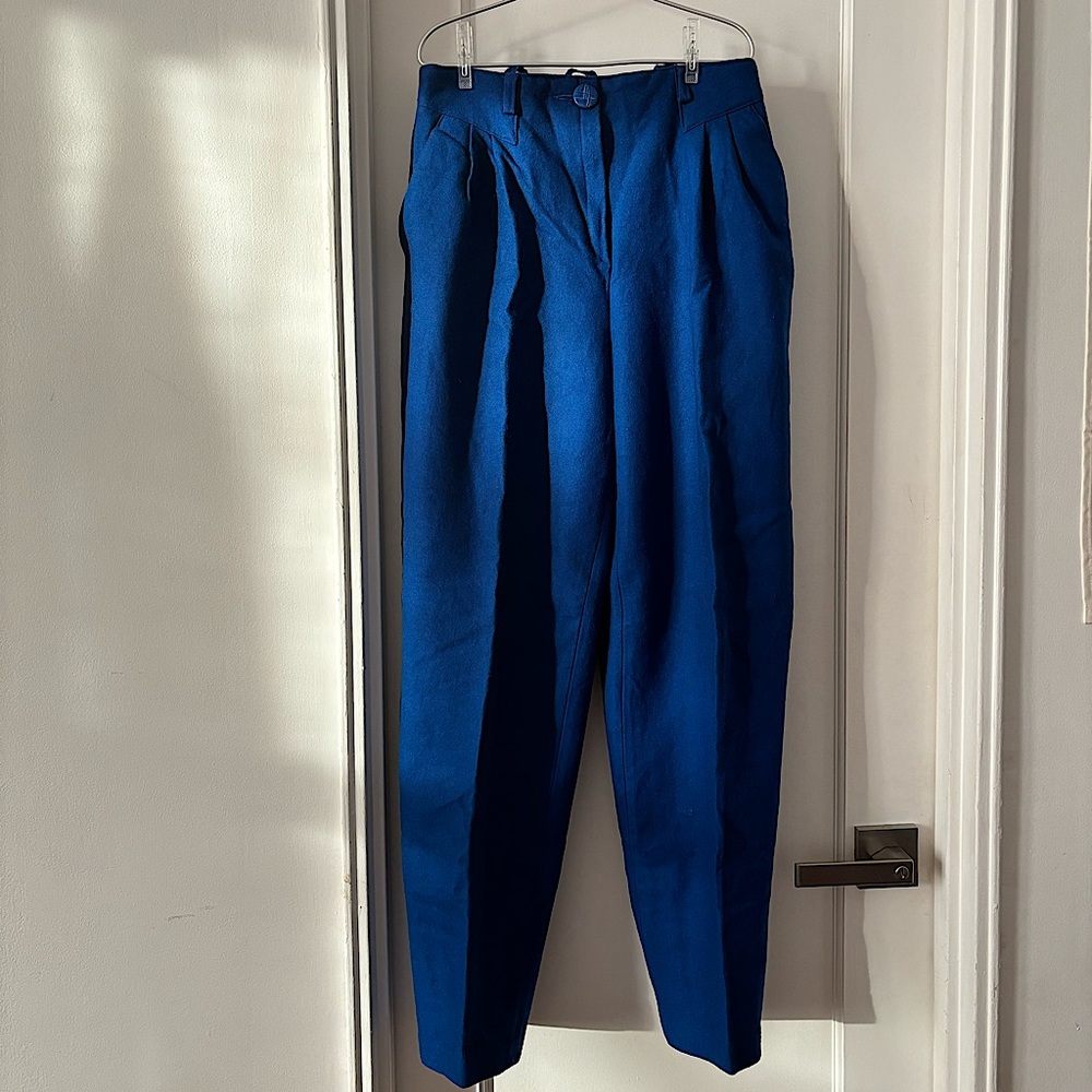 Vintage Blue Winter Pants